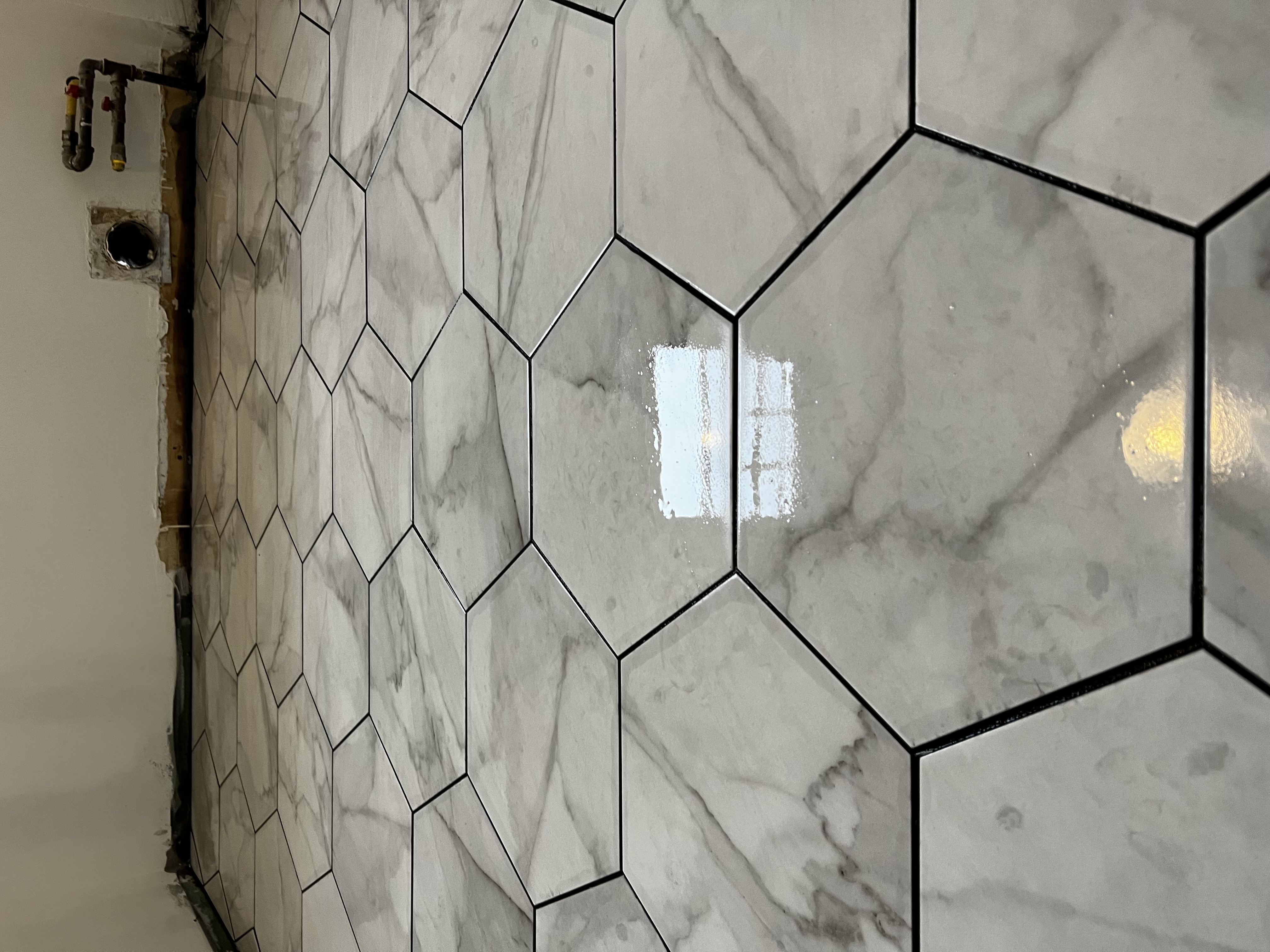 Bathroom renovation project 2 by Universal Design LLC - luxury fixtures, tile work, and expert craftsmanship in Yardley PA