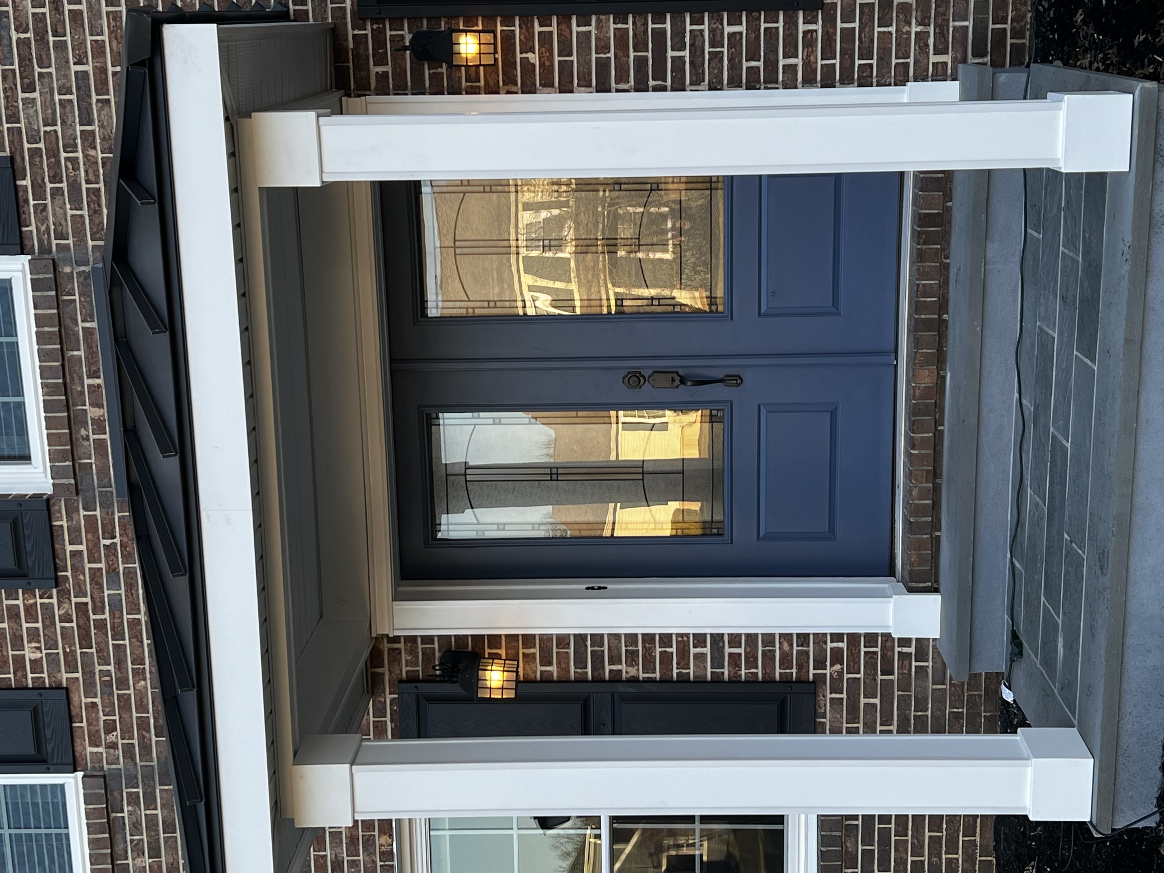 Front entrance and facade project 12 by Universal Design LLC - enhancing curb appeal in Yardley and Newtown PA