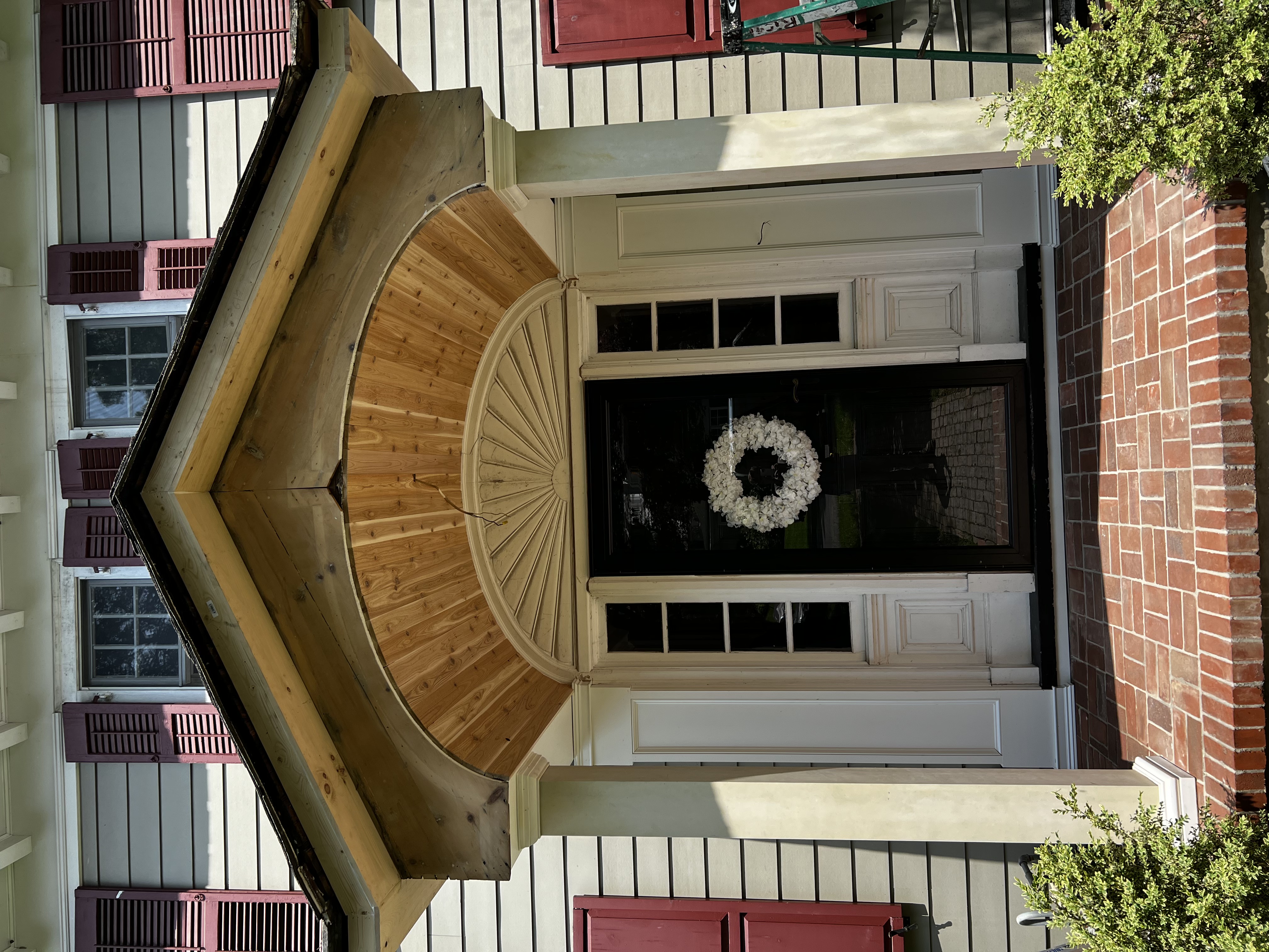 Front entrance and facade project 15 by Universal Design LLC - enhancing curb appeal in Yardley and Newtown PA