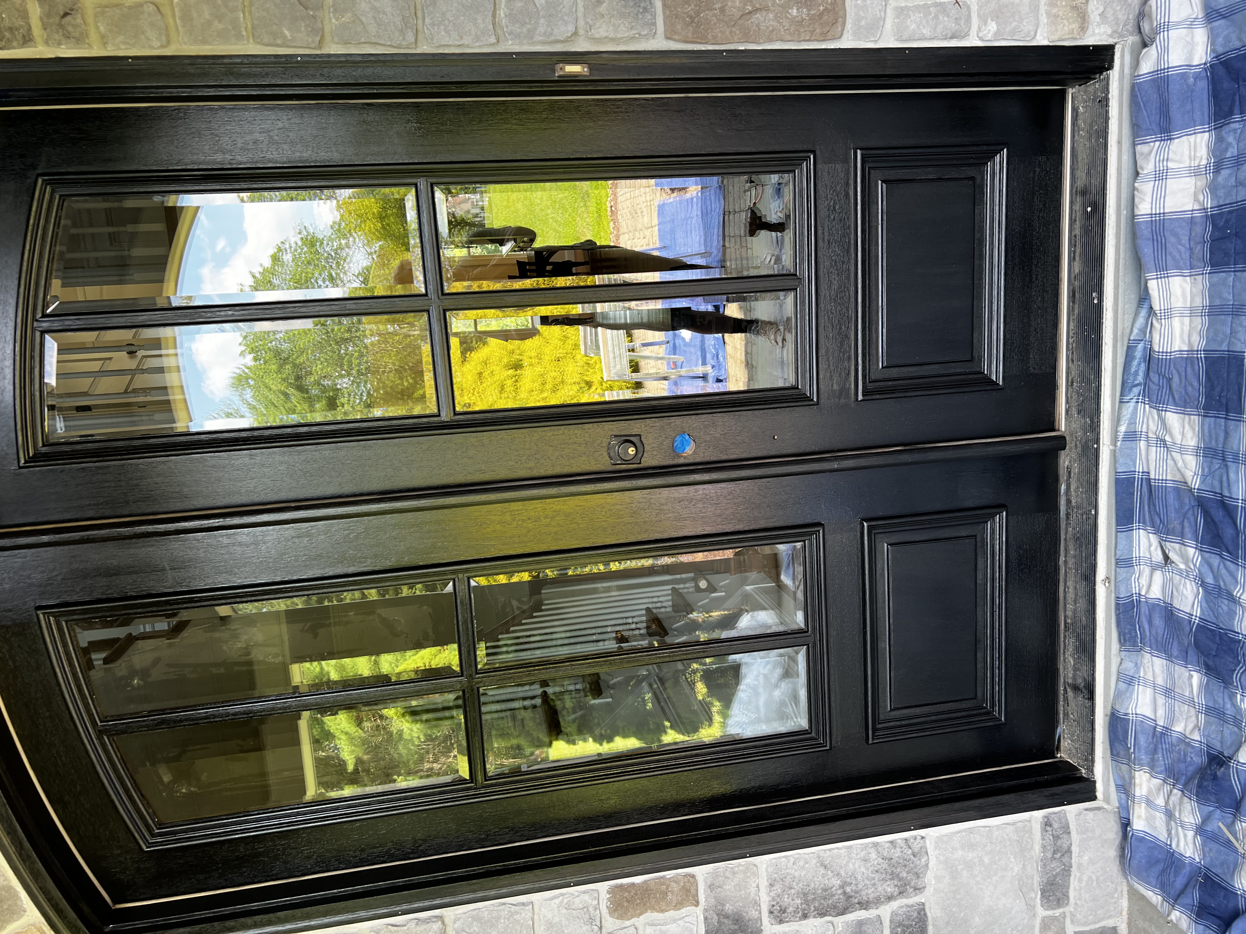 Front entrance and facade project 20 by Universal Design LLC - enhancing curb appeal in Yardley and Newtown PA