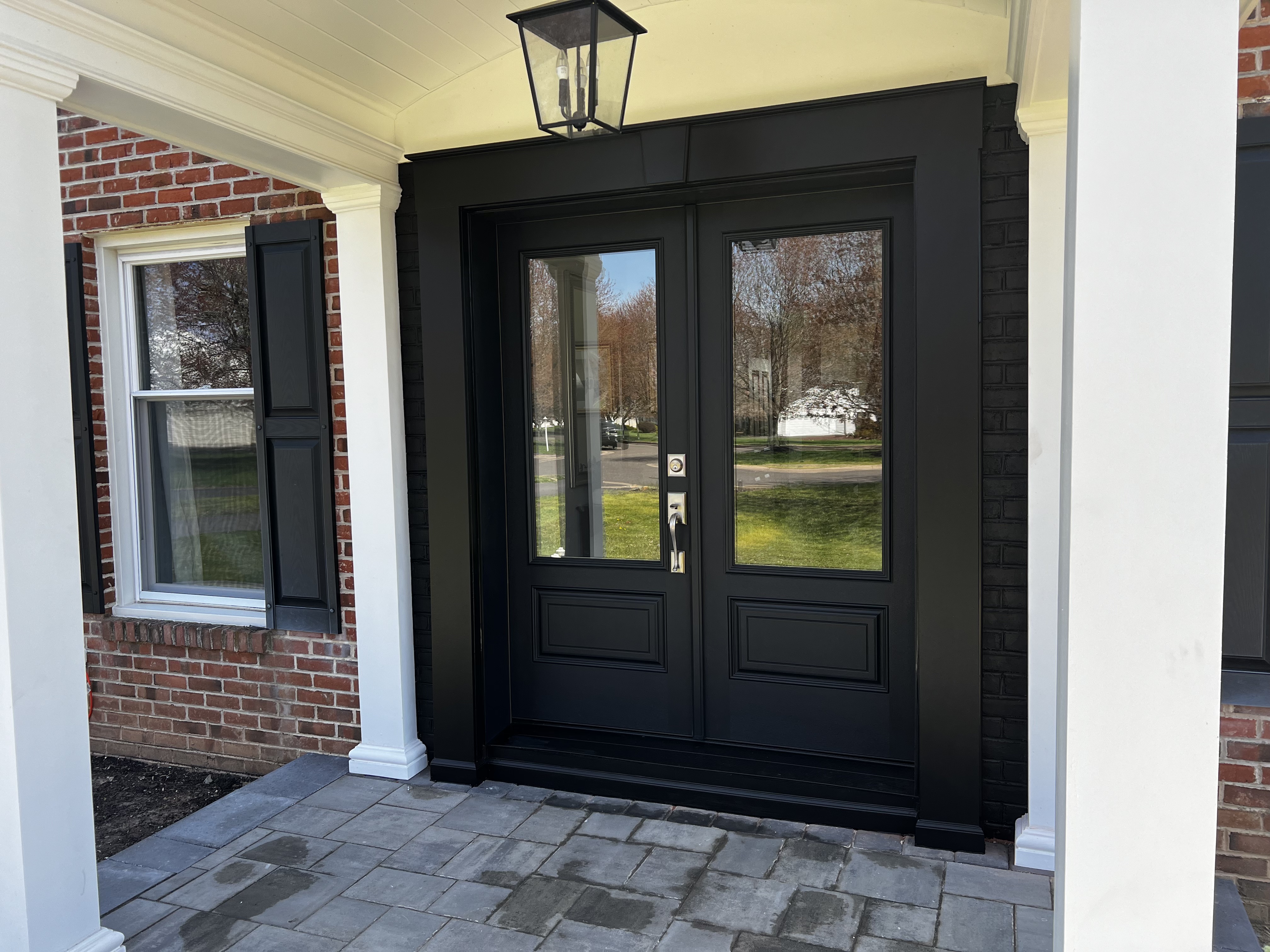 Front entrance and facade project 8 by Universal Design LLC - enhancing curb appeal in Yardley and Newtown PA